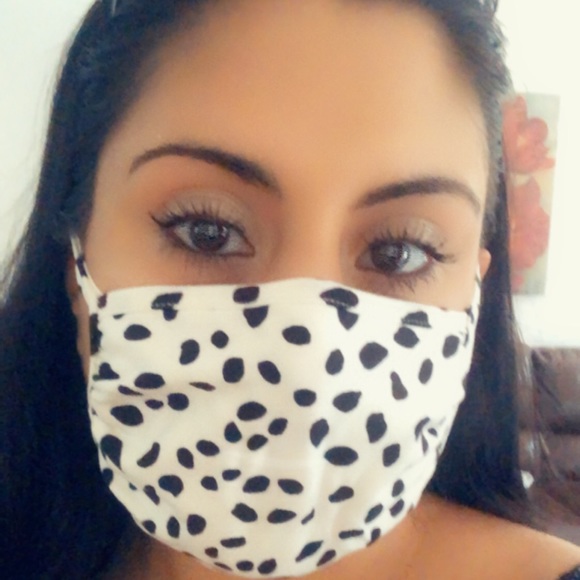 2 for $20! DALMATION PRINT FACE MASK - Picture 5 of 10